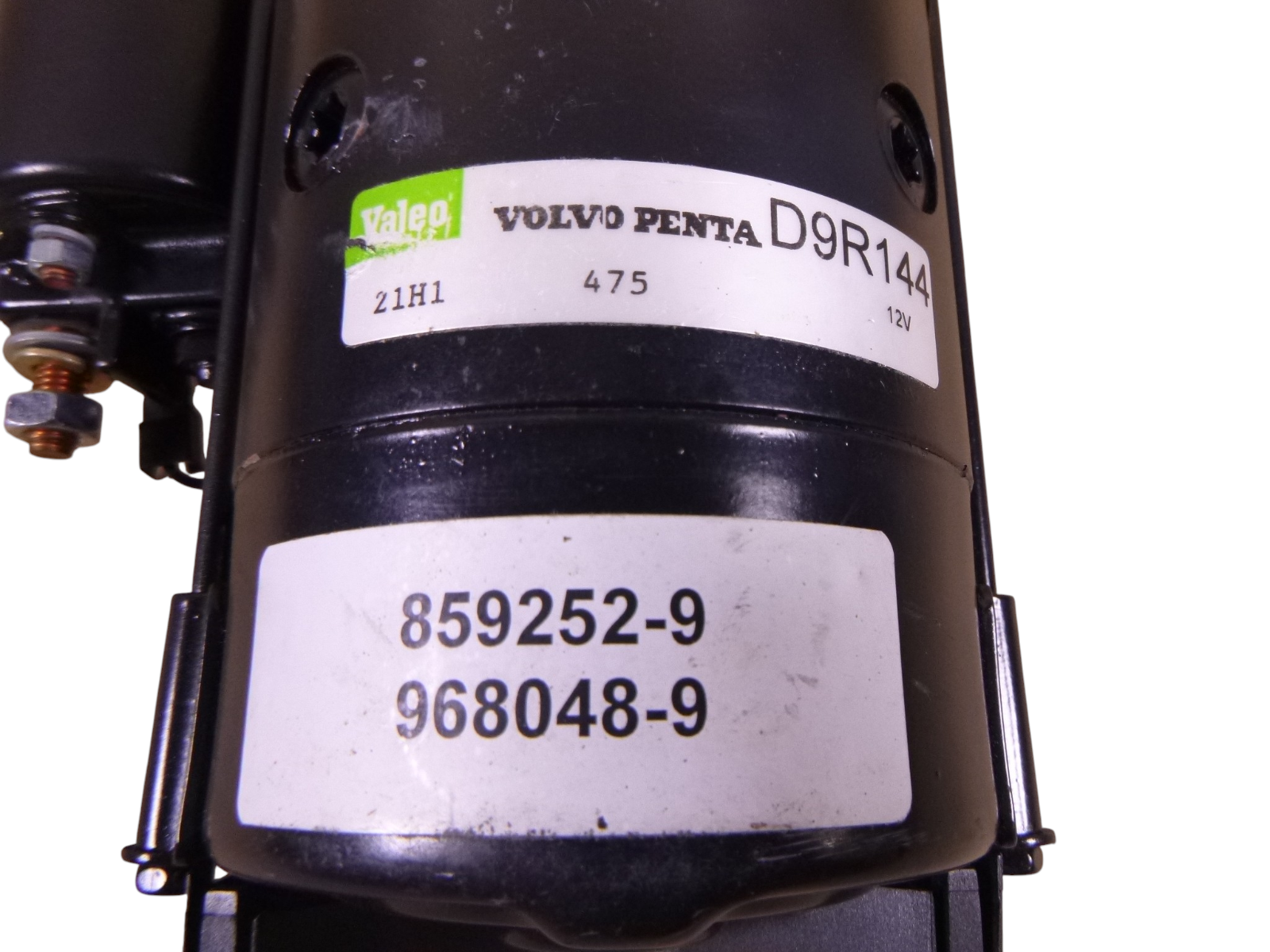 Valeo OEM D9R144 Starter Volvo Penta Diesel 859252-9 D9R144 859252 12V 3.1k 11T | Replacement Truck Parts, Trailer Accessories, Automobile Supplies, Car Parts &amp; Accessories