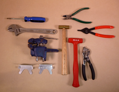 USGI 8 Pc. Military Small Arms Assorted Tools W/ 2-1/2" Small Yost Vise