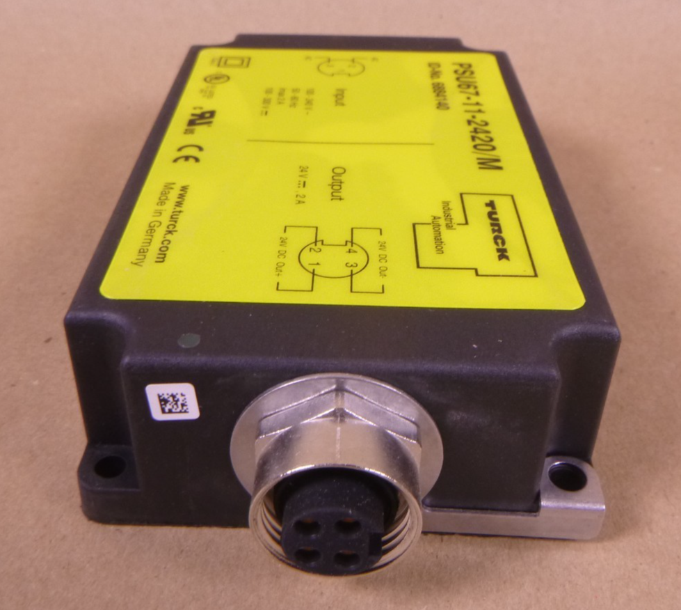 Turck PSU67-11-2420/M Compact Power Supply , 6884140, 100-240V , 24V 2A | Electrical MRO Replacement Parts &amp; Components and Commercial Electrical Supplies Company