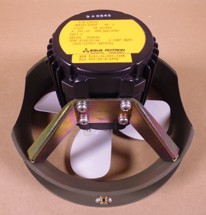 EG&amp;G Rotron 034991 Series 305XF Tubeaxial Fan 115V 10084702 , 4140-00-449-7345 | Electrical MRO Replacement Parts &amp; Components and Commercial Electrical Supplies Company