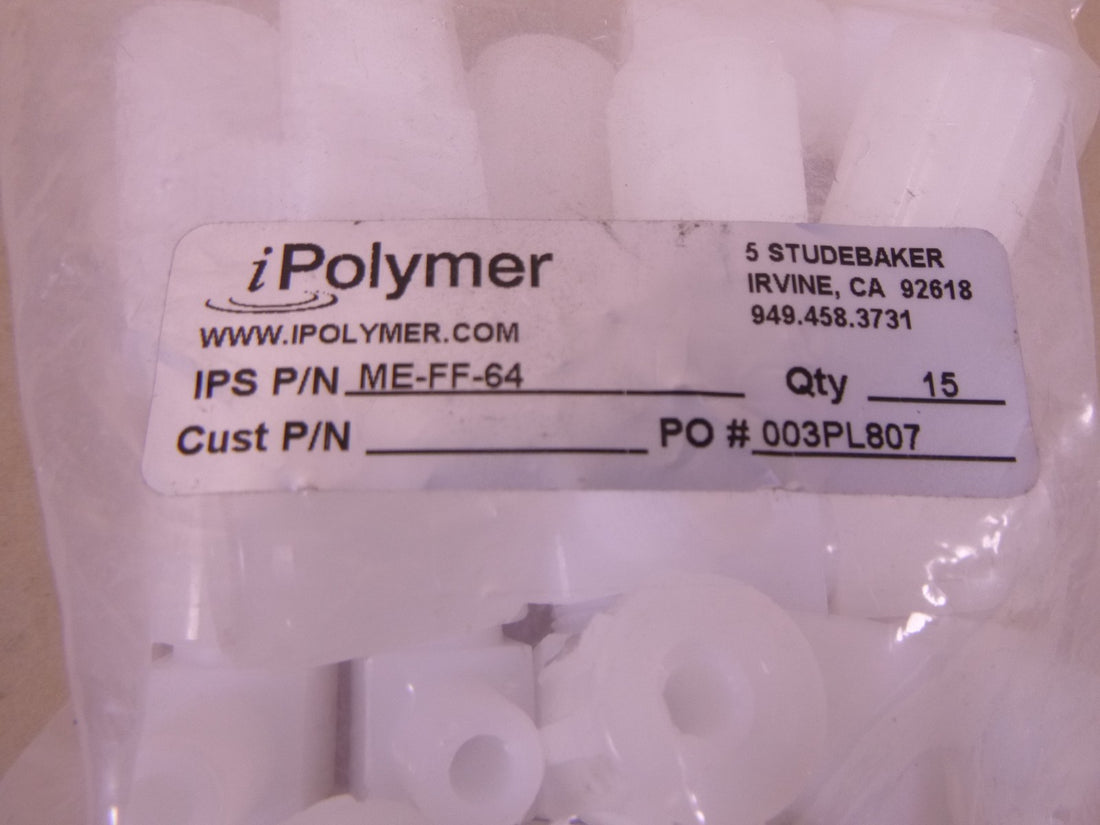 (15 PACK) iPolymer ME-FF-64 IPS Flare Elbow Fitting , 3/8" Flare x 1/4" MNPT | Industrial Replacement Nuts &amp; Bolts Distributor and Machinery Screws &amp; Fasteners Supply