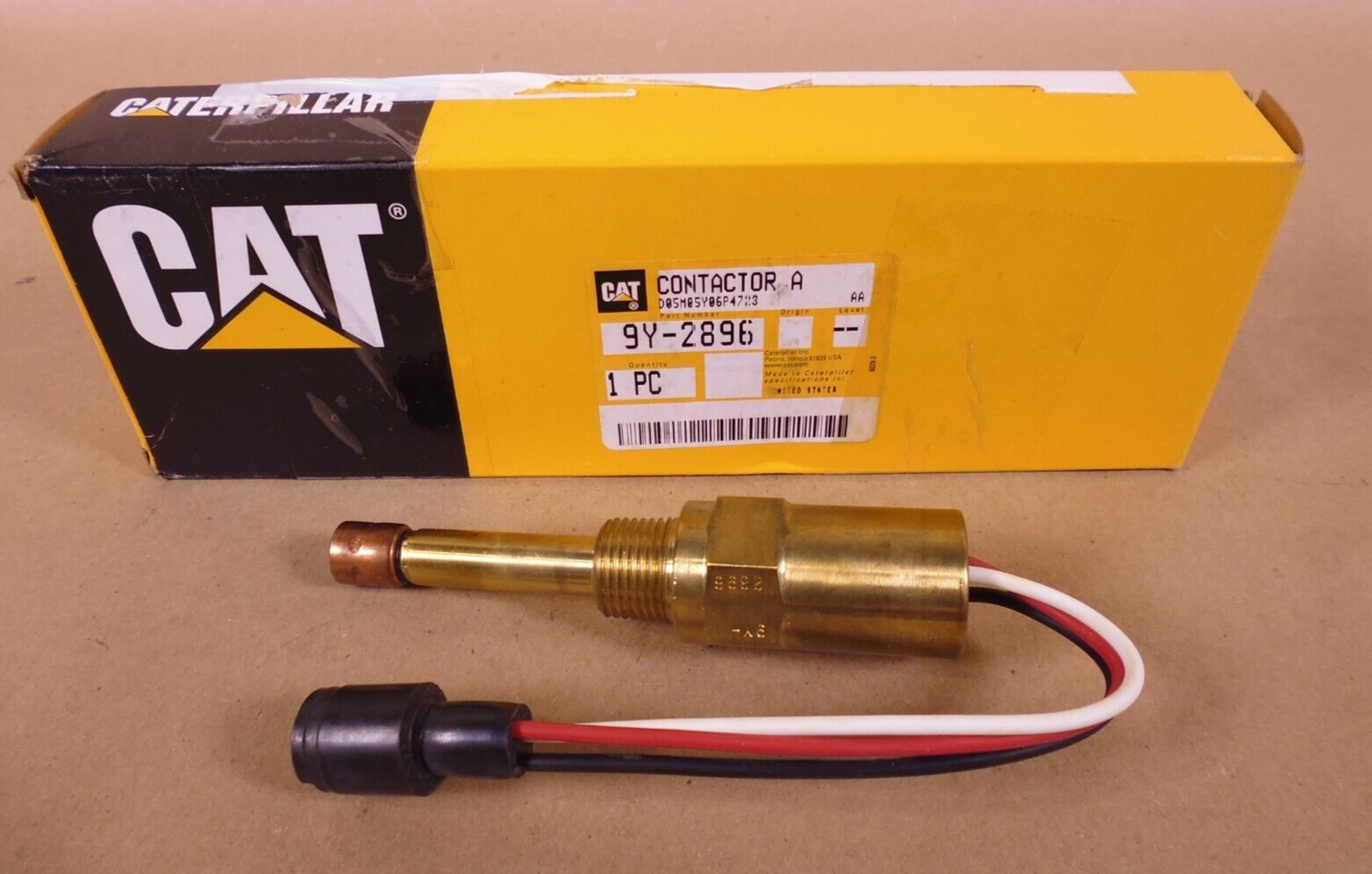 OEM CAT 9Y-2896 Water Temperature Contactor For 3208 3306B G3406 Engine | Industrial Tractor Parts Supplier and Surplus Tractor Parts &amp; Accessories
