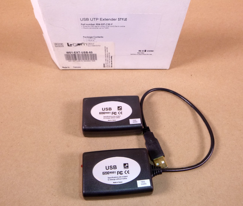 L-com W01-EXT-USB-50 USB UTP EXTENDER 150' | Electrical MRO Replacement Parts & Components and Commercial Electrical Supplies Company