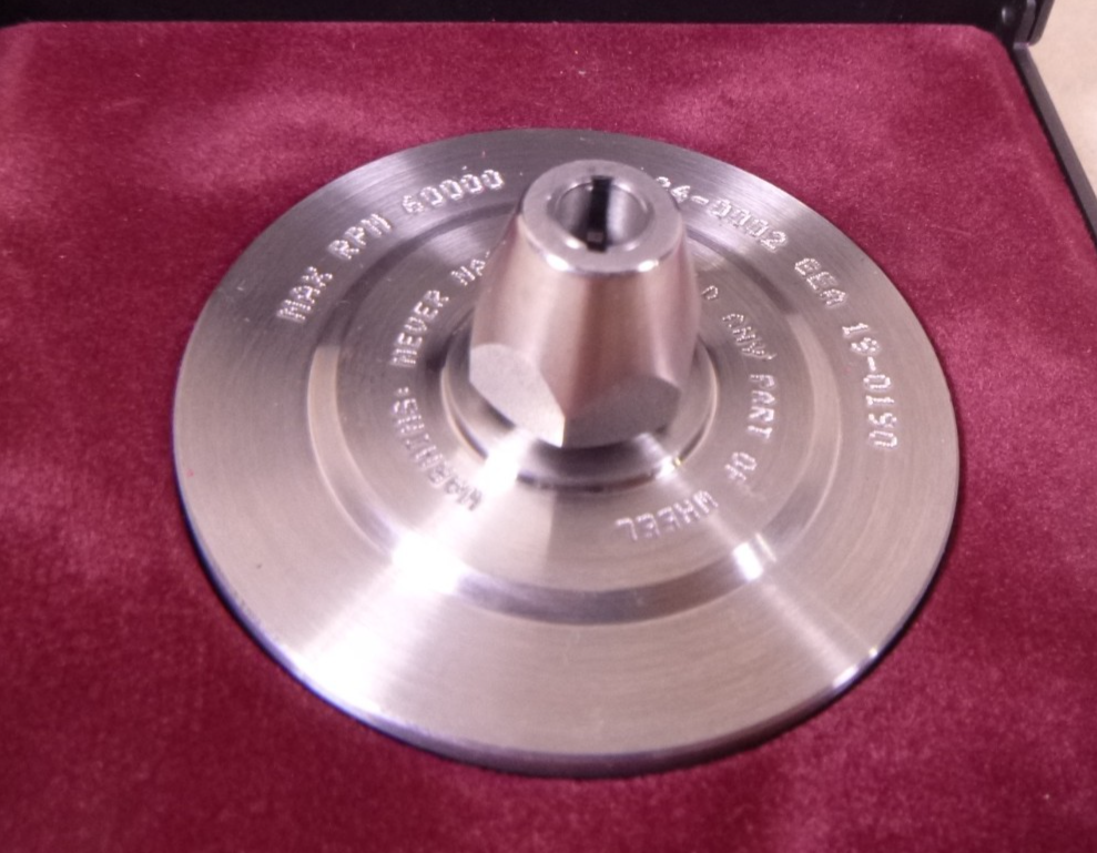 010084-0002 GEA Wheel SL24-50 50mm  , Stainless 2205 , 60000RPM