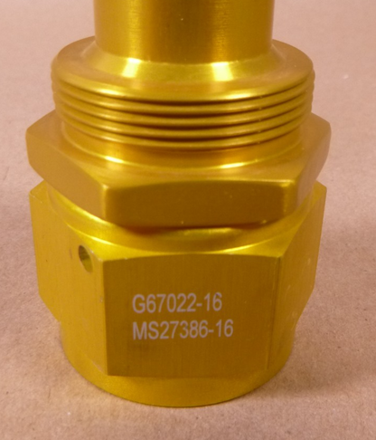 MS27386-16C Tube To Hose Straight Adapter G67023-16 , 4730-00-933-0713 | Industrial MRO Replacement Parts, Manufacturing Machine Parts &amp; Components, Heavy Equipment Parts Supplier