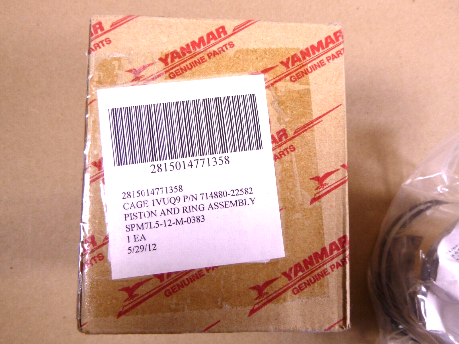 New Genuine Yanmar 714880-22580 22581 22582 Piston &amp; Rings 0.50mm Oversized | Replacement Truck Parts, Trailer Accessories, Automobile Supplies, Car Parts &amp; Accessories