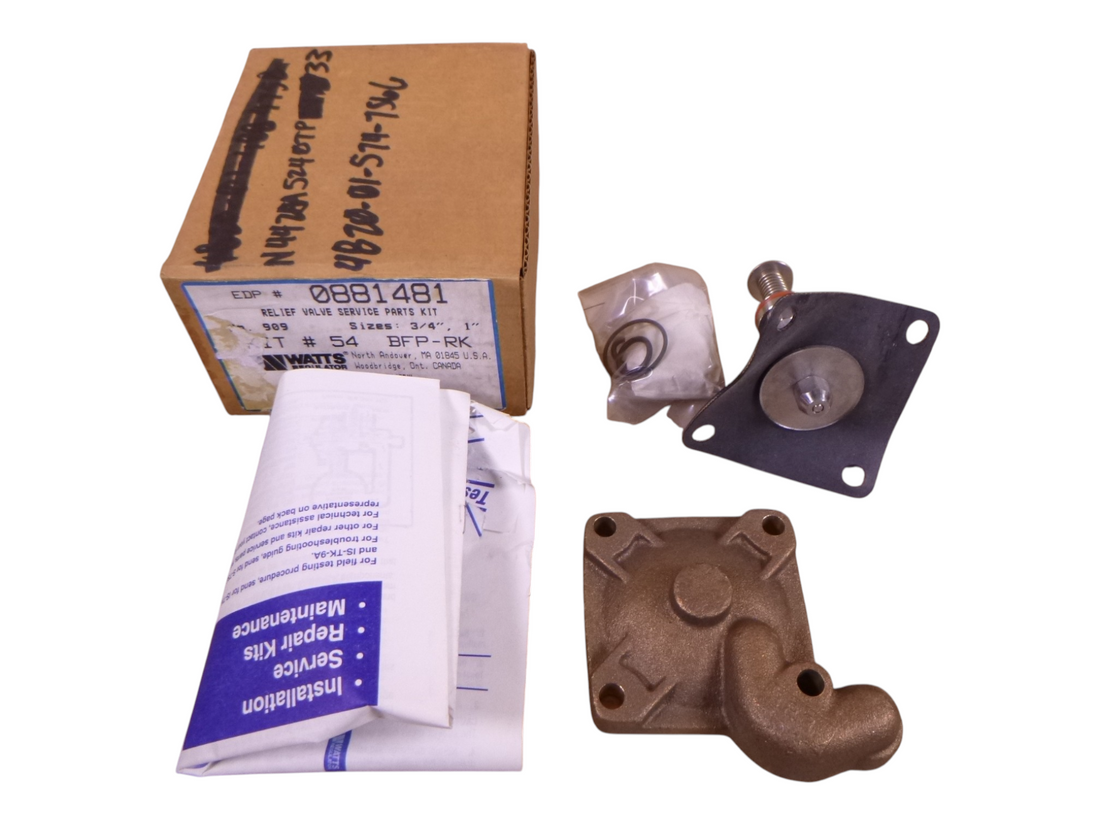 Watts Relief Valve Service Parts Kit, Sizes 3/4", 1", KIT 
