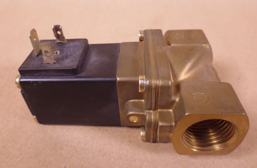 Burkert 281-A-1/2-F-BR-1/2 1/2" NPT Solenoid Valve 120V 230PSI 8W | Industrial MRO Replacement Parts, Manufacturing Machine Parts & Components, Heavy Equipment Parts Supplier