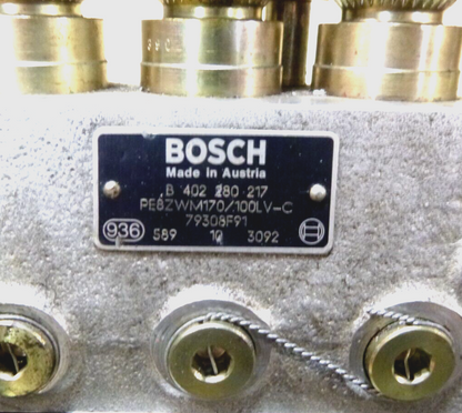 BOSCH DIESEL ENGINE FUEL-INJECTION PUMP PE8ZWM170/100LV-C (CORE FOR REBUILD) | Replacement Truck Parts, Trailer Accessories, Automobile Supplies, Car Parts &amp; Accessories