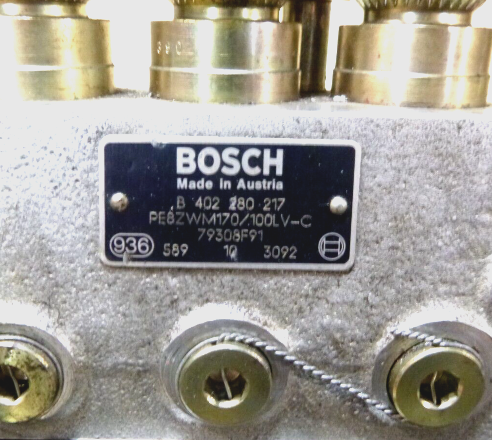 BOSCH DIESEL ENGINE FUEL-INJECTION PUMP PE8ZWM170/100LV-C (CORE FOR REBUILD) | Replacement Truck Parts, Trailer Accessories, Automobile Supplies, Car Parts & Accessories