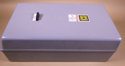 Square D 8536SEG1S Nema Size 3 50HP 600V 120V Coil Motor Starter Enclosure