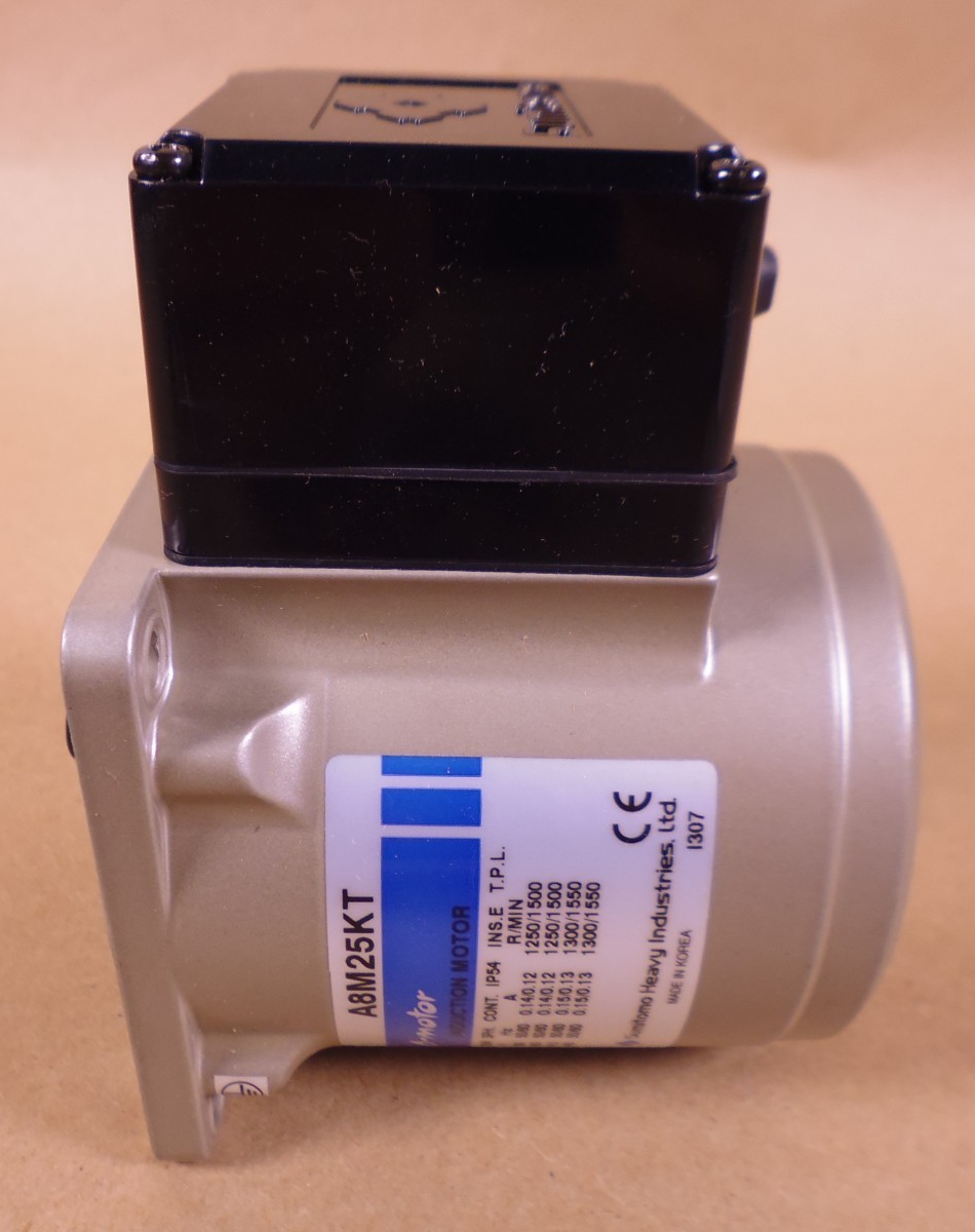 Sumitomo A-Motor A8M25KT Astero Gear Induction Motor 25W 2PH IP54 380-440V | Industrial Electric Motors, Pumps &amp; Parts