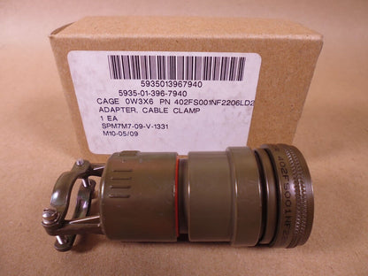 Glenair 402FS001NF2206L2D Cable Clamp Adapter Backshell , 5935-01-396-7940 | Electrical MRO Replacement Parts &amp; Components and Commercial Electrical Supplies Company