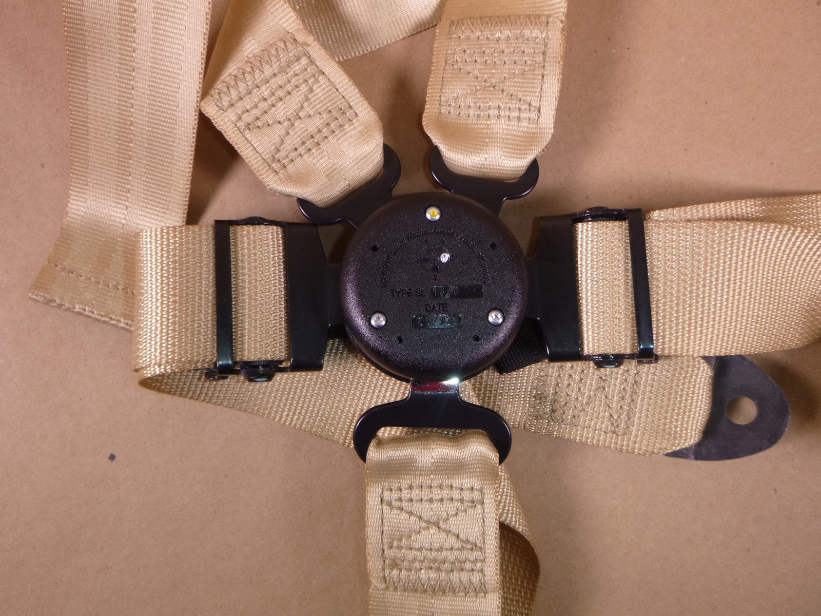 USGI Military Desert Tan Takata Shockride 5 Point Harness Seatbelt Restraint | Replacement Truck Parts, Trailer Accessories, Automobile Supplies, Car Parts &amp; Accessories
