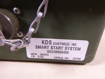 KDS Smart Start System Control CR-2700 Humvee 12480779 , 6110-01-542-7901