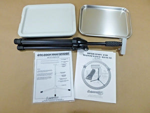 NEW MILITARY ASEPTICO ATC-03CF PORTABLE DENTAL TRAY STAND 6520-01-446-6263 