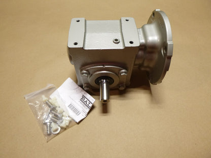 DODGE 17QZ20L56 E-Z Kleen Right Angle Worm Speed Reducer 20:1, 56C, 1 HP, L HAND | Industrial Electric Motors, Pumps &amp; Parts