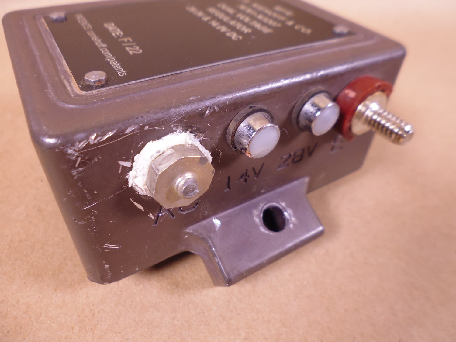 CE Niehoff N3207 Dual Voltage Regulator 28V &amp; 14V DC , 6110-01-506-8086 *UNTESTED* | Replacement Truck Parts, Trailer Accessories, Automobile Supplies, Car Parts &amp; Accessories