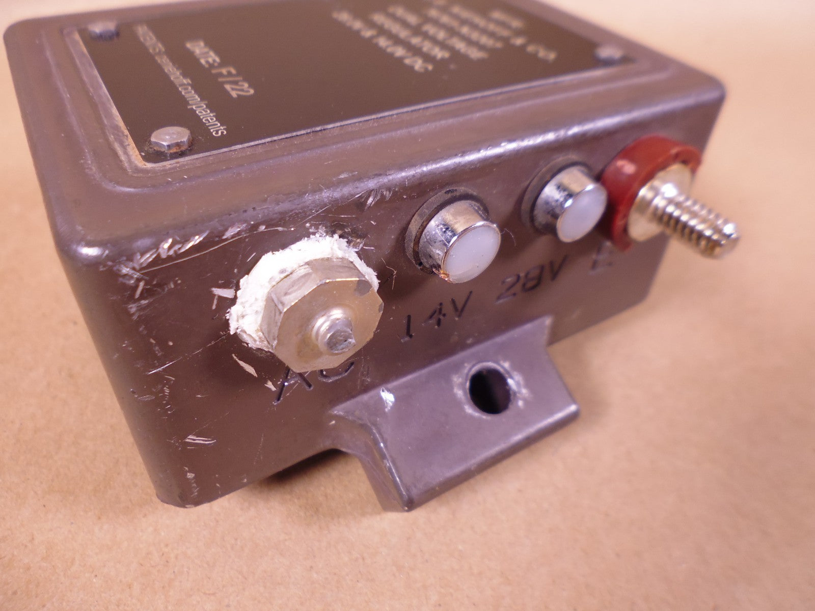 CE Niehoff N3207 Dual Voltage Regulator 28V &amp; 14V DC , 6110-01-506-8086 *UNTESTED* | Replacement Truck Parts, Trailer Accessories, Automobile Supplies, Car Parts &amp; Accessories