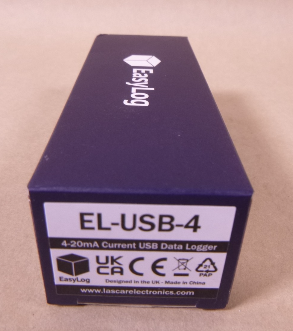 Lascar EasyLog EL-USB-2 Data Logger 4-20mA Currect USB | Electrical MRO Replacement Parts &amp; Components and Commercial Electrical Supplies Company