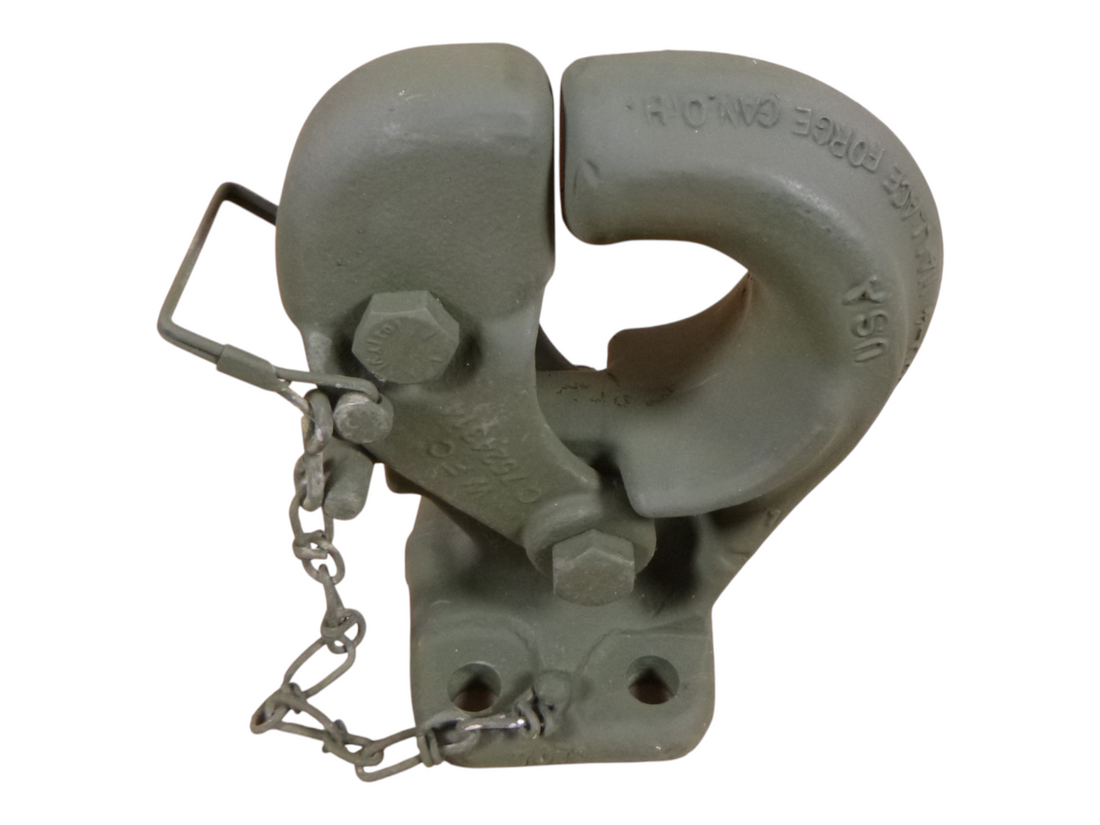 Wallace AA52550-4 30,000lbs Bolt-On Pintle Trailer Hitch Hook 2540-00-835-9039 | Replacement Truck Parts, Trailer Accessories, Automobile Supplies, Car Parts &amp; Accessories