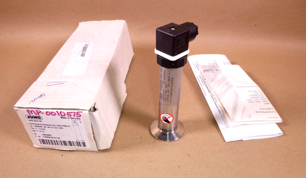 402050/000 JUMO dTRANS p31 Pressure transmitter for increased media temperature | Electrical MRO Replacement Parts & Components and Commercial Electrical Supplies Company