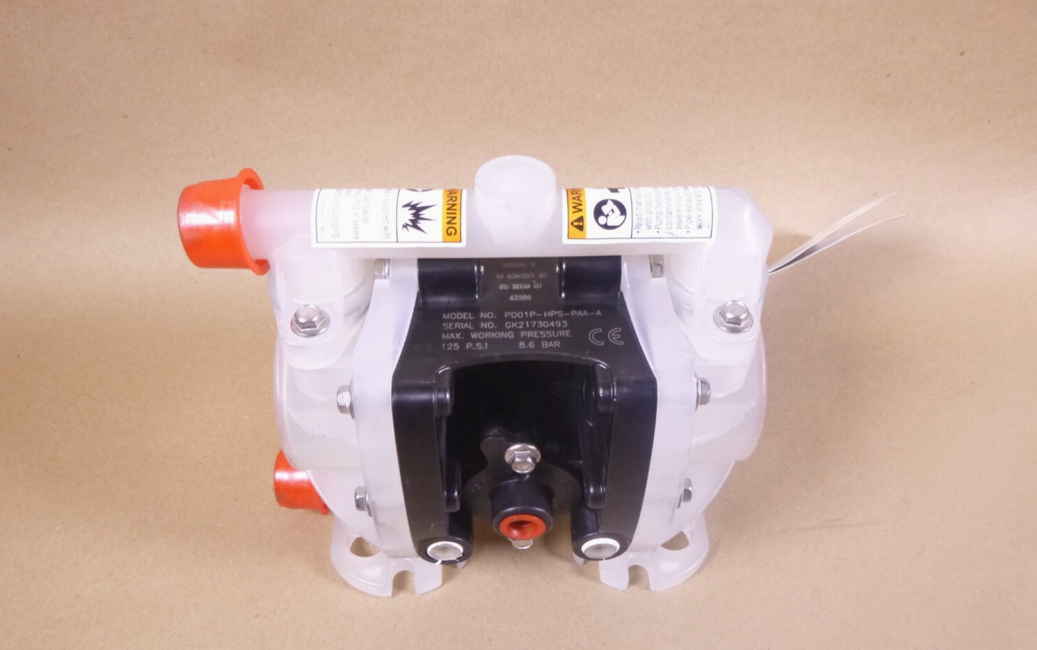 PD01P-HPS-PAA-A Ingersoll Rand ARO Air-Operated Double Diaphragm Pump 1/4" Ports | Industrial Electric Motors, Pumps &amp; Parts