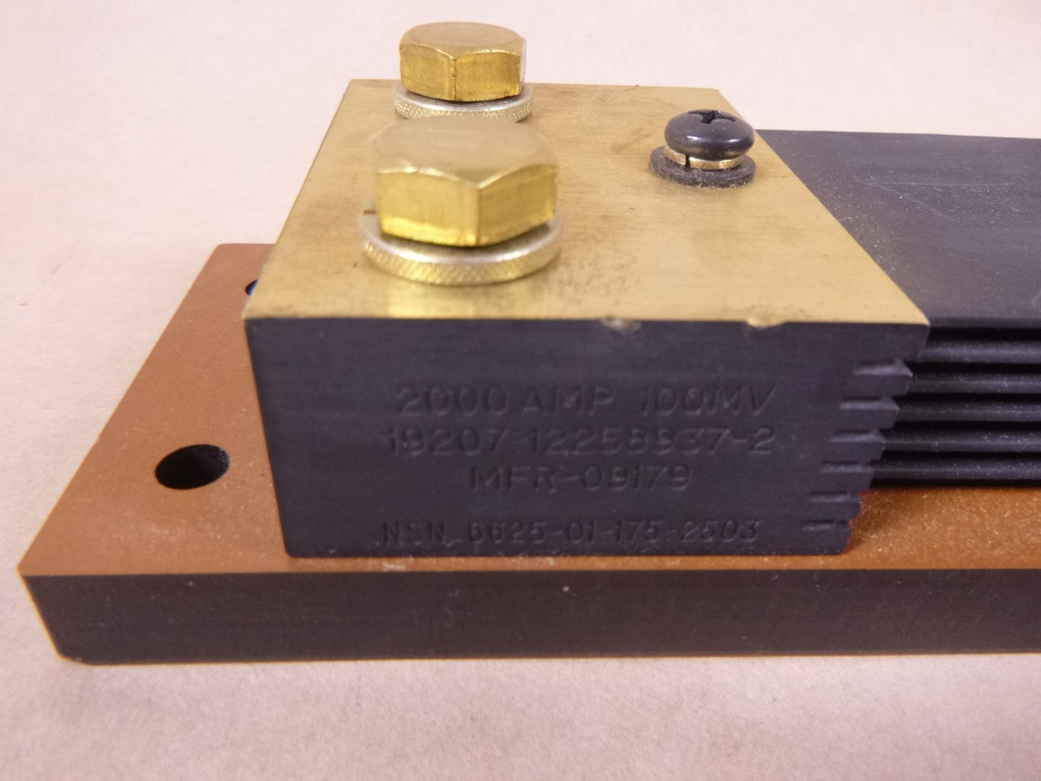 12258937-2 STE-ICE Instrument Shunt M113 M548 M109 2000A 100MV 6625-01-175-2503 | Industrial Tractor Parts Supplier and Surplus Tractor Parts &amp; Accessories