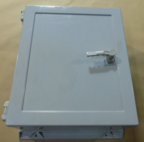 HOFFMAN NVent NEMA TYPE 4.4X ENCLOSURE QUICK RELEASE LATCH FIBERGLASS 24x20x9.5"