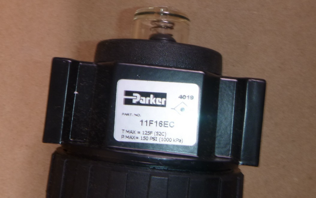 11F16EC Parker Prep-Air II Particulate/Coalescing Filter 1/4" Ports 15-150 Psi | Industrial MRO Replacement Parts, Manufacturing Machine Parts & Components, Heavy Equipment Parts Supplier