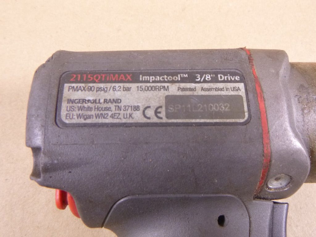 Ingersoll Rand 2115QTIMAX 3/8" Drive Quiet Titanium Air Impact Wrench Driver | Industrial MRO Tools and Replacement Industrial Equipment Components