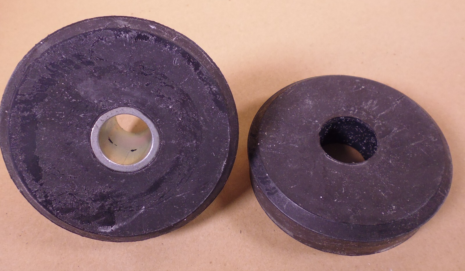 Ebco Two-Piece Vibration Control Rubber Mount 1" Bolt Size, Fits Lord CB-2205-9 | Industrial MRO Replacement Parts, Manufacturing Machine Parts &amp; Components, Heavy Equipment Parts Supplier