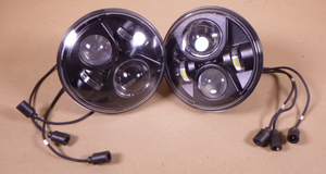 USGI JW Speaker 7" Round LED Headlight 24V FMTV M998 M939 Humvee 13013615