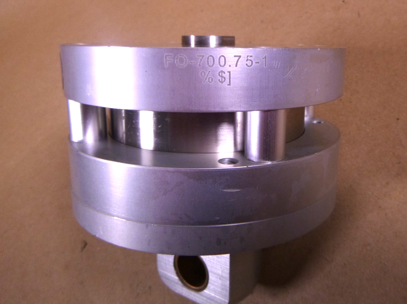FO-700.75-1 Bimba Pneumatic Cylinder 3" Bore 3/4" Stroke Double Acting FLAT-1