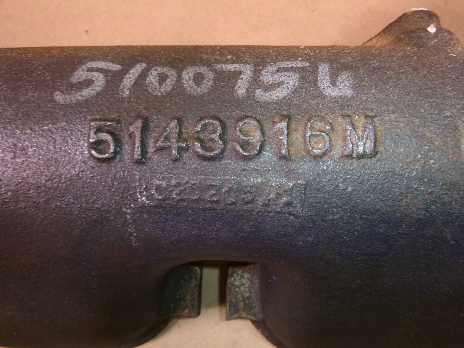 New Surplus MTU Detroit Diesel Exhaust Manifold 5143916 | Replacement Truck Parts, Trailer Accessories, Automobile Supplies, Car Parts &amp; Accessories