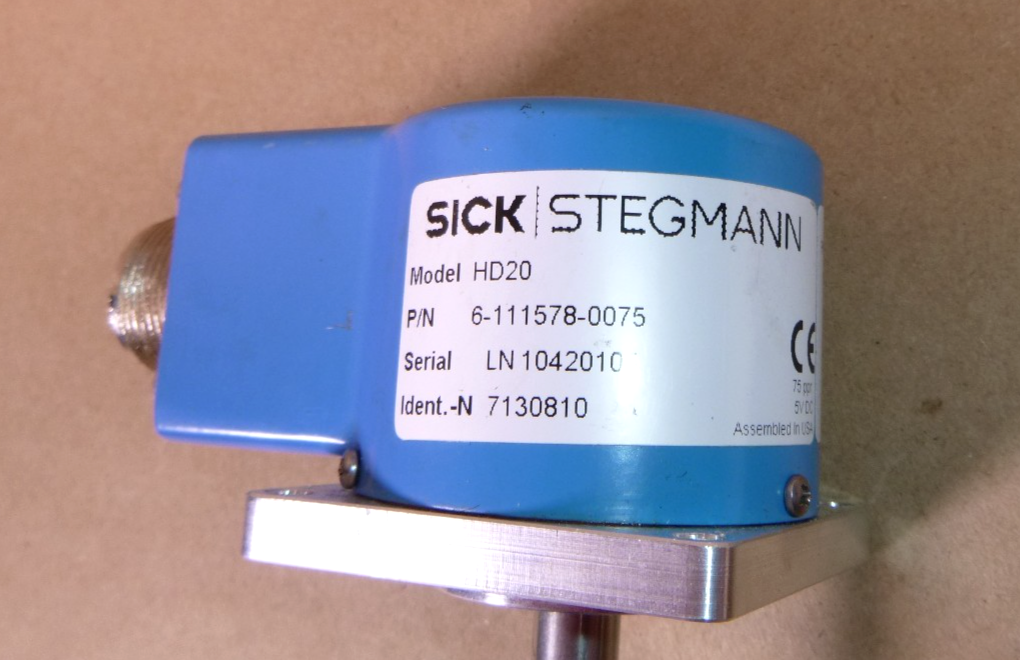 SICK Stegmann HD20 Heavy Duty Encoder 75 PPR, 5Vdc, 6 Pin, 6-11578-005 *NEW TAKE OFF* | Electrical MRO Replacement Parts &amp; Components and Commercial Electrical Supplies Company