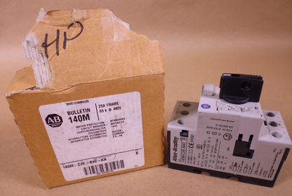 Allen Bradley 140M-C2E-B40-KN Series B Motor Protection Circuit Breaker 2.5-4A | Electrical MRO Replacement Parts &amp; Components and Commercial Electrical Supplies Company