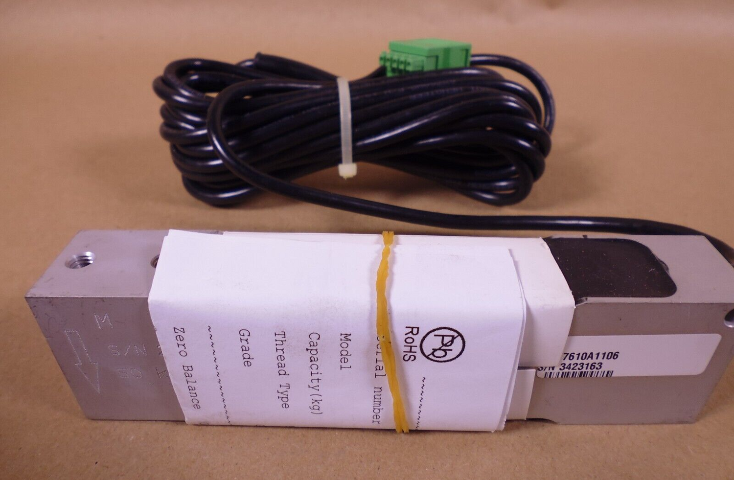 Priva 3659168 Weighing Sensor Groscale With Connector | Electrical MRO Replacement Parts &amp; Components and Commercial Electrical Supplies Company