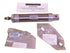 KOGANEI Air Cylinder Slim DA32X75 , 32MM Bore x 75MM Stroke