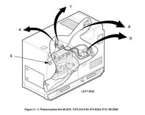 ELECTRICAL FUEL PUMP WINTERIZATION MEP-804A MEP-806A MEP-816A , 2910-01-483-4069 | Genuine MEP Generator Replacement Parts and Military Surplus Generator Parts