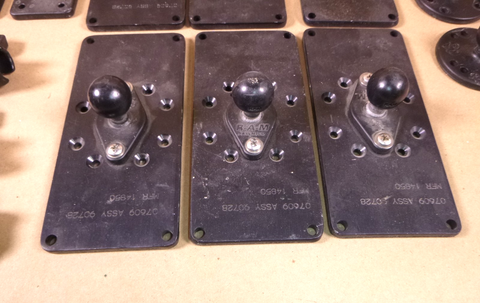 USED (Lot of 37 Pcs.) Ram Mounts Size B 1" Ball Assorted Mounts And Socket Arms | Industrial MRO Replacement Parts, Manufacturing Machine Parts & Components, Heavy Equipment Parts Supplier