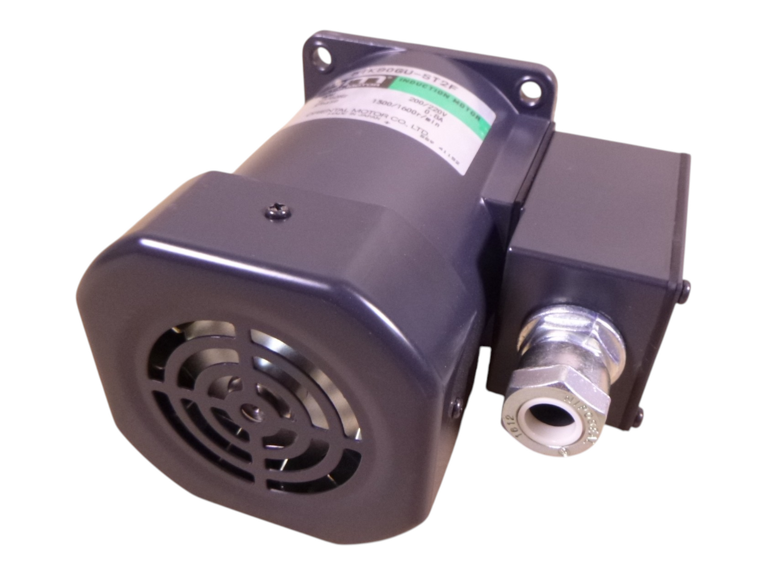 ORIENTAL MOTOR 5IK90GU-ST2F 200/220V 0.8A Induction Motor 90W 50/60Hz 3Phase