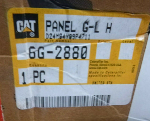 GENUINE CAT CATERPILLAR 6G-2880 PANEL G-L H WINDOW FOR 120G 12G 130G 140G 14G 16