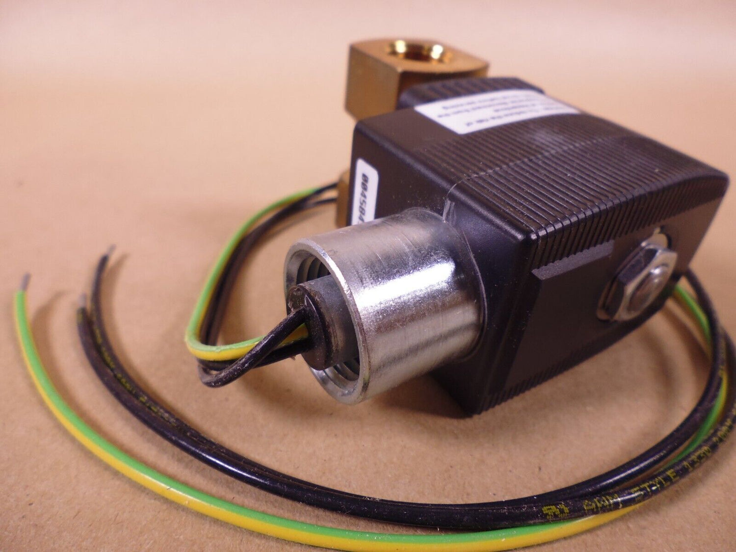 BURKERT 6213 A 3/8" Brass Solenoid Valve Normally Closed 145PSI 120V/110V | Electrical MRO Replacement Parts &amp; Components and Commercial Electrical Supplies Company
