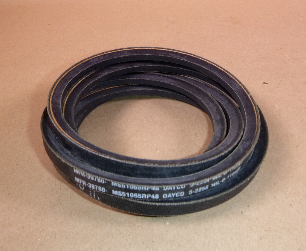 USGI 5-TON M939 M939A1 Alternator 2 Pc. Matched V-Belt Set 3030-00-983-2873 | Genuine M35 Military Truck Parts and M939 Cargo Truck Surplus Parts