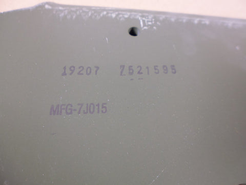 M35A2 M44A2 Upper Lower Left Bumper Mount Plate 7521595 , 2510-00-036-0299 | Genuine M35 Military Truck Parts and M939 Cargo Truck Surplus Parts