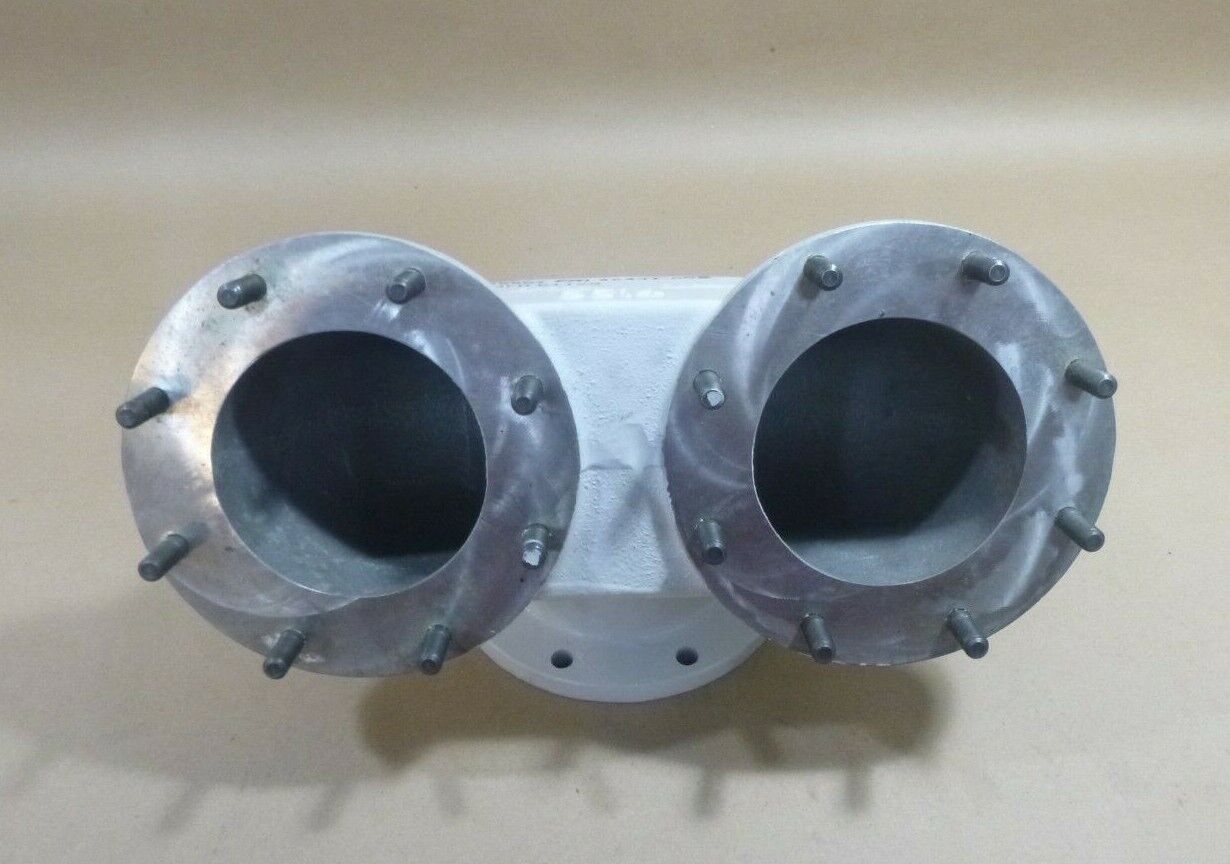 Gorman Rupp 4" Dual Discharge Pump Aluminum Manifold - 8 Bolt Pattern | Industrial MRO Replacement Parts, Manufacturing Machine Parts &amp; Components, Heavy Equipment Parts Supplier