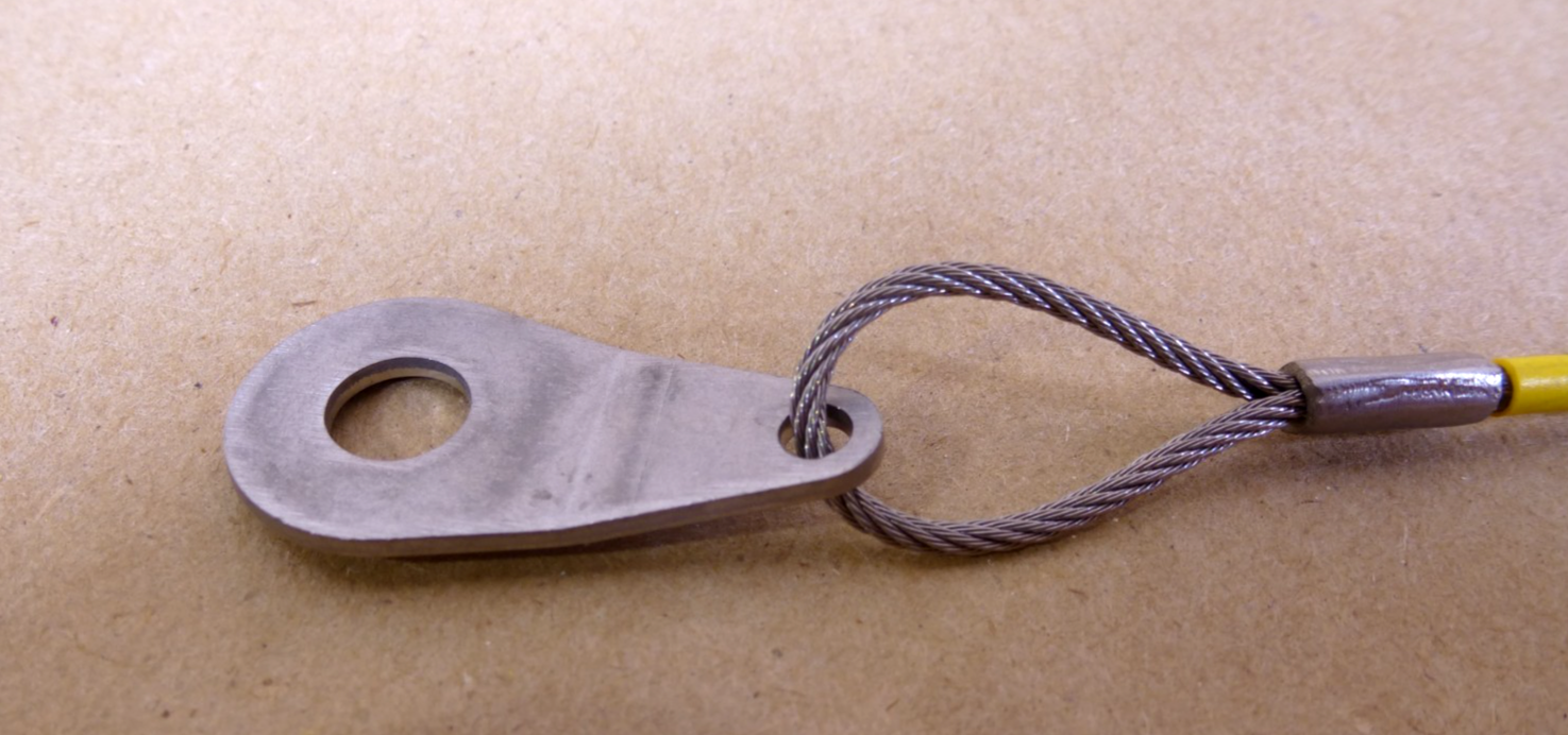 3/8" x 2" Grip Length QRP 17-4 SS Ball Lock Quick Release Pin W/ 8" Lanyard | Industrial MRO Replacement Parts, Manufacturing Machine Parts &amp; Components, Heavy Equipment Parts Supplier