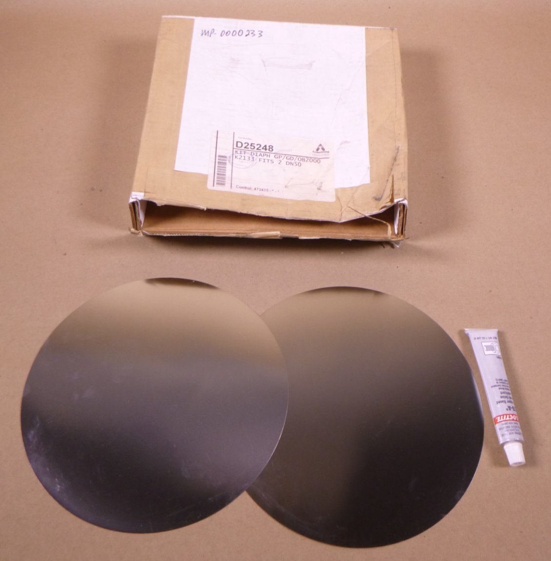 Armstrong D25248 Diaphragm Kit Gp/GD/OB2000 K2133 DN50 | Industrial MRO Replacement Parts, Manufacturing Machine Parts &amp; Components, Heavy Equipment Parts Supplier