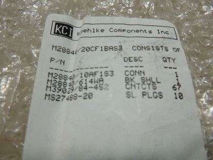 M28840/20CF1BAS3 ELECTRICAL RECEPTACLE CONNECTOR 23-64 SUNBANK 5935-01-460-1556 | Electrical MRO Replacement Parts &amp; Components and Commercial Electrical Supplies Company